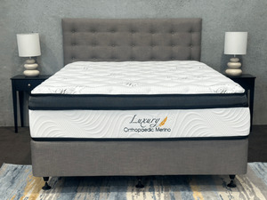 DOUBLE Orthopaedic Merino Mattress Only