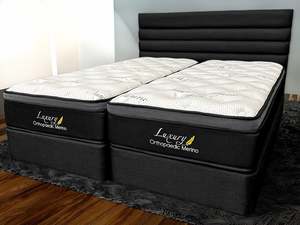 Orthopaedic Merino Beds: Orthopaedic Merino ZIPPED Mattress and Drawer Base