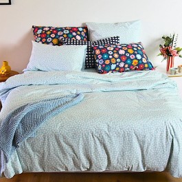 Products: Grace Blue Flower Duvet Cover Set