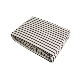 Luna Oatmeal & Black Stripe Sheet Set