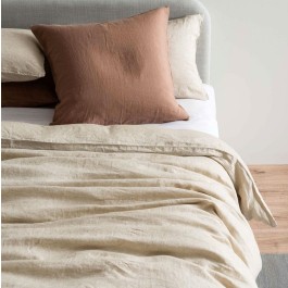 Products: Linen Duvet Cover Set Chambray Oatmeal