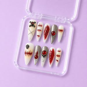 New Arrival Press On Nails: Mummy
