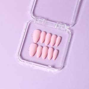 Solid Colour Press On Nails: Candy