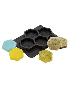 Products: Soap Mould - 4 Hexagons