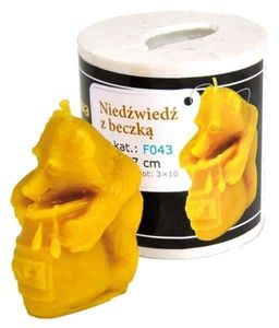 Products: Silicone mould - Bear with Barrel
