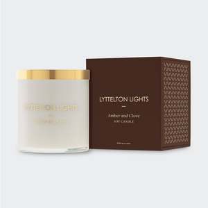 Amber & Clove Candle Large