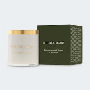 Candles: Lemongrass & Ginger Candle Large