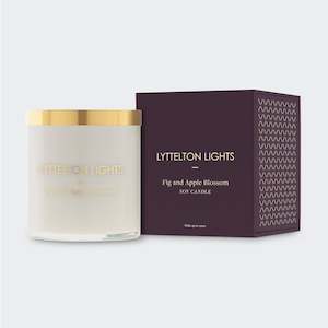 Candles: Fig & Apple Blossom Candle Large