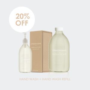 Hand Wash: Sandalwood & Vanilla Hand Wash + Refill