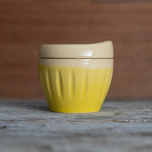 Deksel Bright Yellow (Small) - Lyttelton Pottery