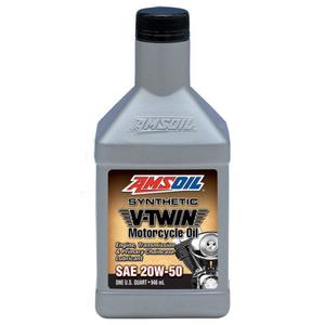 Amsoil: 20W-50 Synthetic V-Twin Motorcycle Oil