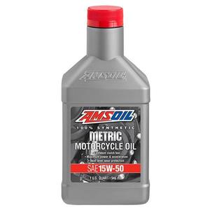Amsoil: 15W-50 Synthetic Metric Motorcycle Oil
