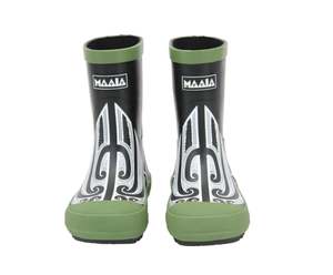 Kids Collection: Kids Maaia Original Gumboots with Kowhaiwhai