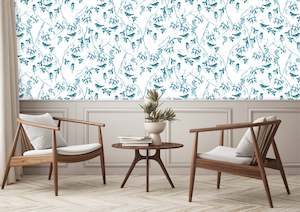 Kids Wallpapers: Rosea Wallpaper - Kingfisher