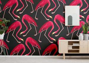 Flamingos Wallpaper - Wren