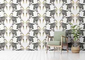 Kids Wallpapers: Herons Wallpaper - Original