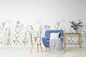 Kids Wallpapers: Watercolour Garden - Winter