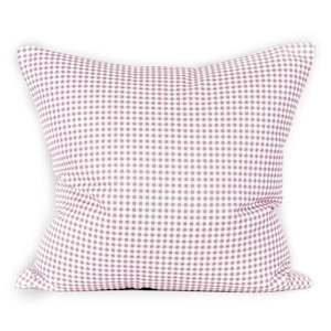 Pink Cushions: Gingham Mini Cushion - Blossom