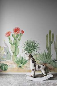 Watercolour Garden - Succulent