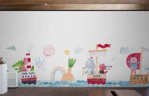 Murals: Storytime - Fleet