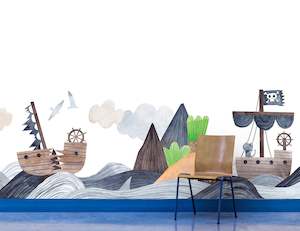 Murals: Storytime - Pirates