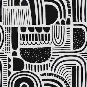 All Fabric: Lucky Dip - Black Fabric