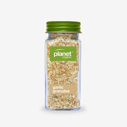 Food: Garlic Granules Organic Herbs