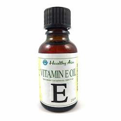 Skin Care: VITAMIN E OIL 25ml GMO-Free Soy Beans ~ Natural Premium Grade ~ 50% Tocopherols