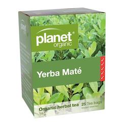 Herbal Teas: Yerba Mate Organic Tea 25pk
