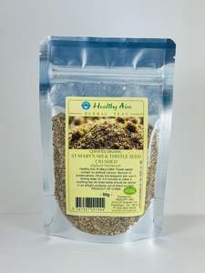 Loose Teas: Healthy Aim St Mary's Milk Thistle Seed Crushed Organic Tea 50g