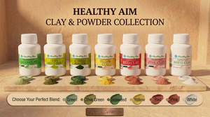 Woolworths Marketplace Skus: Healthy Aim French Cosmetic CLAY 100g Superfine Powder Face Hair Mask Body Mud Wrap Facial