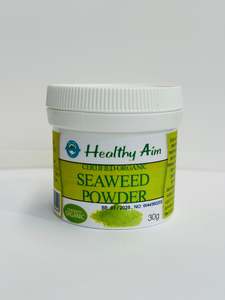 Healthy Aim French Cosmetic Organic Seaweed Clay 30g Superfine Powder Face Hair Mask
