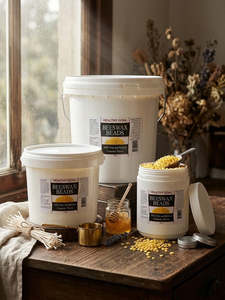 Cosmetic Ingredients: Healthy Goal Refined Beeswax Beads 100% Pure Cosmetic Grade Bees Wax Beads Skincare