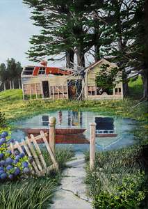 Mac Digital And Acrylic Artist: Someone's Dream - Giclee Print