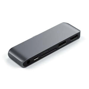 Hubs: Satechi USB-C Mobile Pro Hub SD (Space Grey)