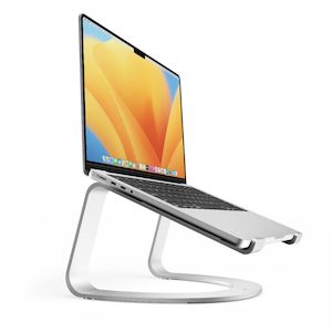 Macbook: Twelve South Curve SE stand for MacBooks and Laptops (Silver)