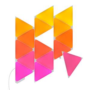 Nanoleaf Shapes Starter Kits: Nanoleaf Shapes - Triangles Starter Kit (15 Panels)