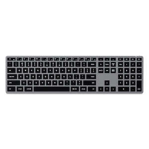 Aiod Satechi: Satechi Slim X3 Bluetooth Backlit Keyboard (Space Grey)