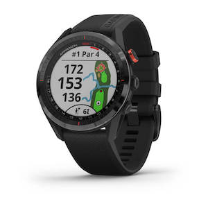 Garmin: Garmin Approach S62 (Black ceramic bezel with white band)