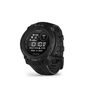 Garmin Instinct 3 45 mm Solar Tactical Edition (Black with black silicone band)