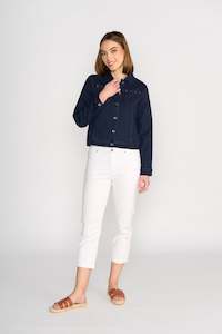 Denim: M5905 Outsider Jacket - Indigo Denim