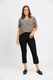 Mercy Crop in Faille - Black