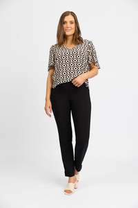Pants: Caprice 7/8 - Black