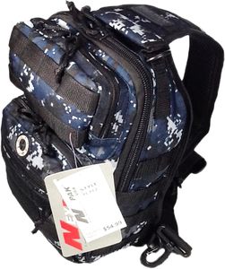 Products: 12" 800cu. in. Tactical Sling Shoulder Hiking Backpack TL312 DMBK DIGITAL CAMOUFLAGE Navy Blue - Child-safe, on All Orders macorjagroup