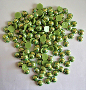 Pearl Mosaic Drops 10mm Green - MACS Mosaics