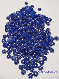 Pearl Mosaic Drops 10mm Royal Blue - MACS Mosaics
