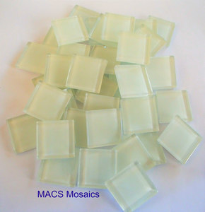 Products: Crystal Mosaic Tiles 23mm White - MACS Mosaics