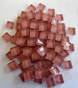 Products: Crystal Mosaic Tiles 10mm Pink - MACS Mosaics