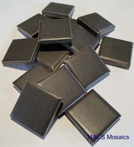 Products: Ceramic Mosaic Tiles 25mm Grey - MACS Mosaics