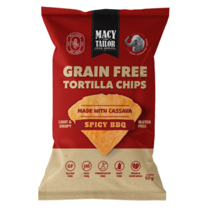 Grain Free Tortilla Chip - Spicy BBQ - Macy and Tailor